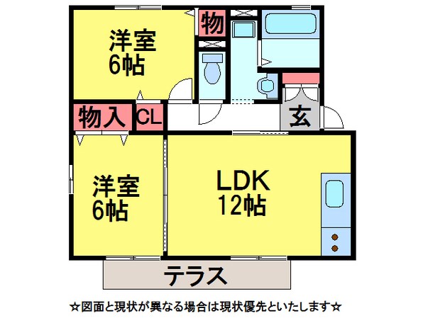 ﾄﾞﾘｰﾑﾊｲﾂⅢの物件間取画像